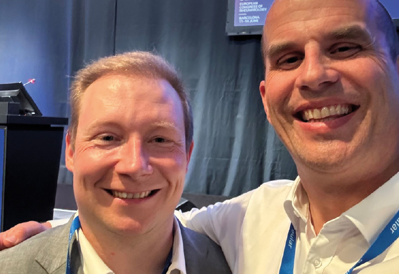 Von links: PD Dr. Patrick-Pascal Strunz und Prof. Dr. Marc Schmalzing