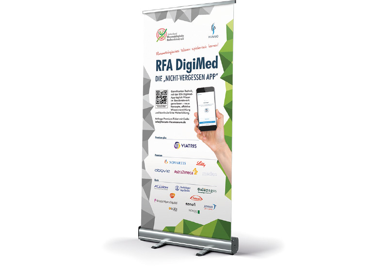 Mit der RFA-DigiMed-App täglich Wissen im Berufsnetzwerk generieren – neue Konzepte, effektive Wissensvermittlung und kontinuierliche Weiterbildung.
